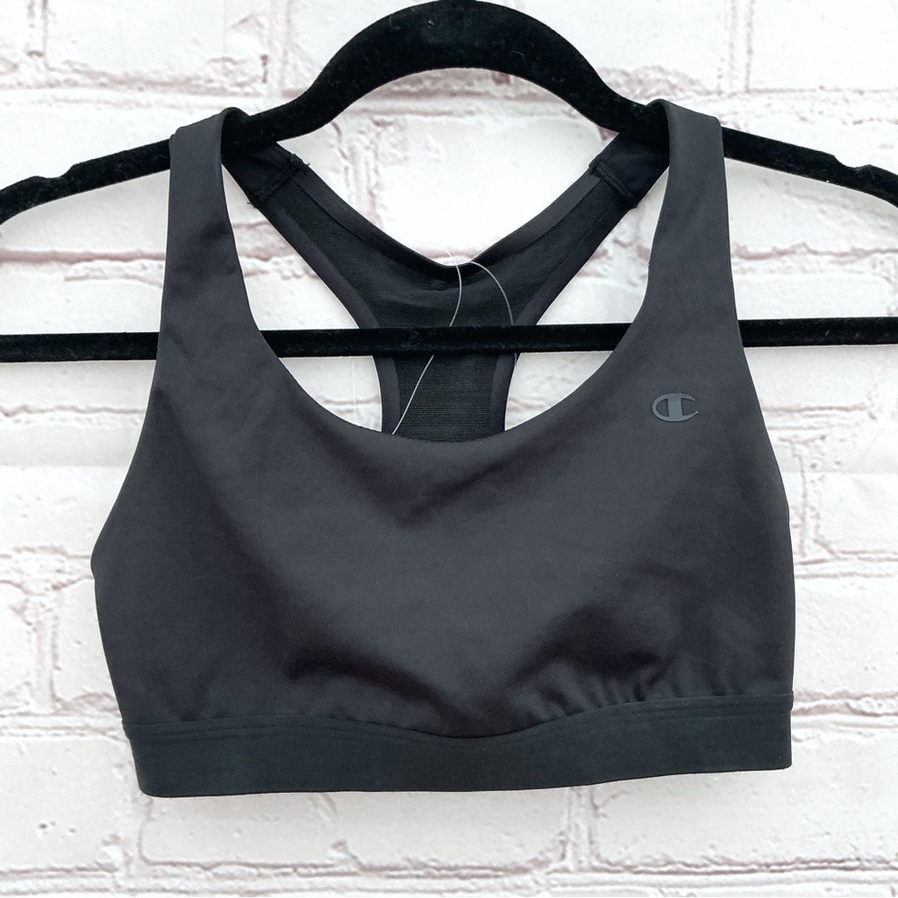 New Champion Black Sports Bra Size XS